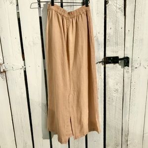 Midi Skirt Camel Colored Size Small w/ pockets